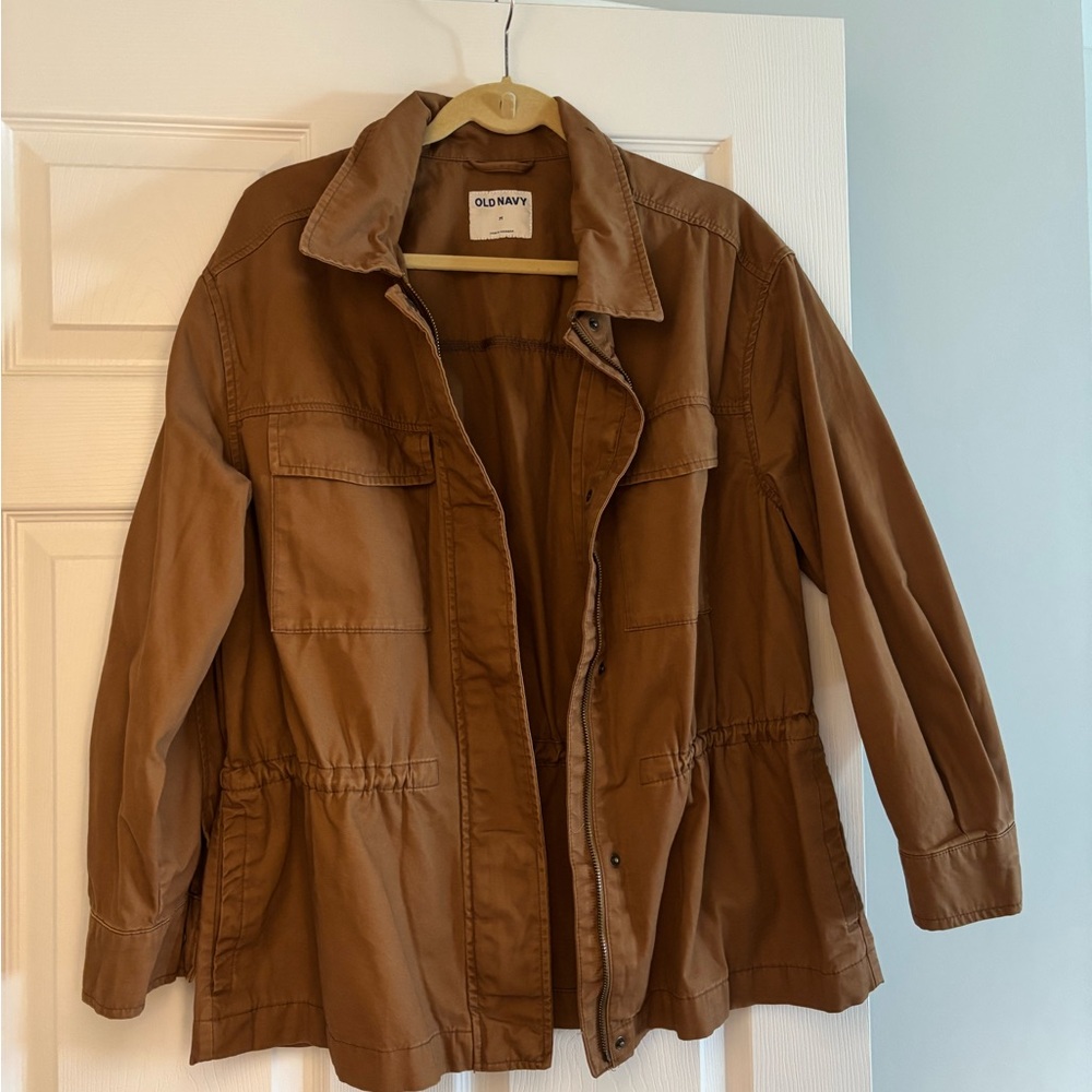 Old Navy Women's Tan Utility Jacket